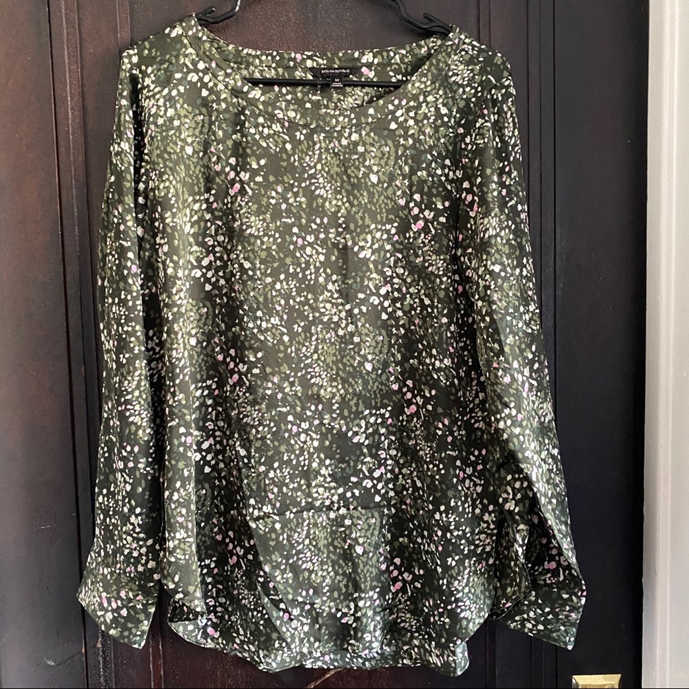 Banana Republic Print Blouse